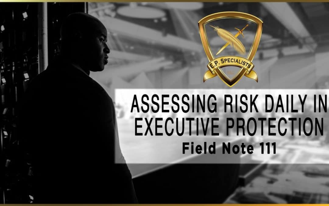 Assessing Risk Daily in Executive Protection⚜️Field Note #111