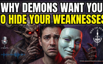WHY DEMONS WANT YOU TO HIDE YOUR WEAKNESSES | Man of Peace 🎙️ Podcast